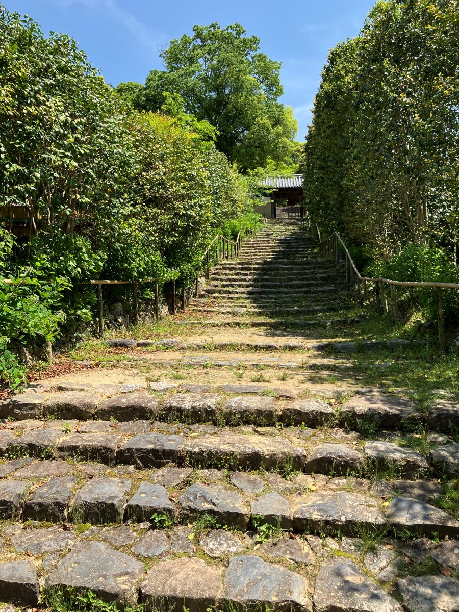 山門が見えてくる