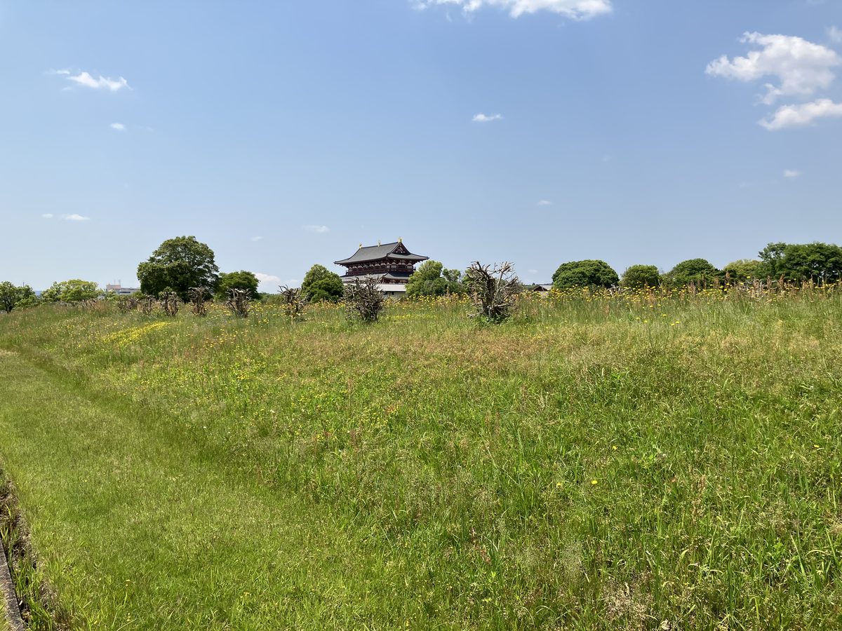 朱雀門近くにある平城宮いざない館